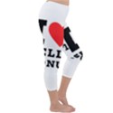 I love jelly donut Capri Winter Leggings  View3