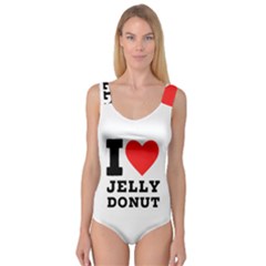 I Love Jelly Donut Princess Tank Leotard  by ilovewhateva