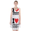 I love jelly donut Racerback Midi Dress View1