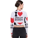 I love jelly donut Long Sleeve Zip Up Bomber Jacket View2