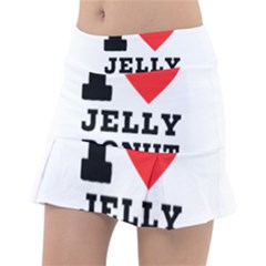 I Love Jelly Donut Classic Tennis Skirt by ilovewhateva