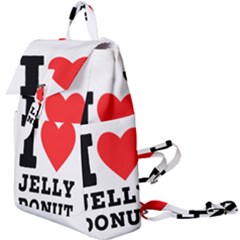 I Love Jelly Donut Buckle Everyday Backpack by ilovewhateva