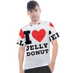 I Love Jelly Donut Men s Sport Top by ilovewhateva