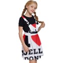 I love jelly donut Kids  Apron Dress View3