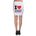 I love glazed donut Bodycon Skirt View2