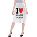 I love glazed donut Midi Beach Skirt View1