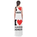 I love glazed donut Empire Waist Maxi Dress View2