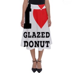 I Love Glazed Donut Perfect Length Midi Skirt by ilovewhateva