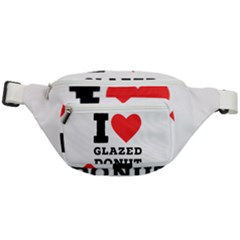 I Love Glazed Donut Fanny Pack by ilovewhateva