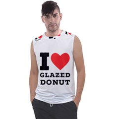 I Love Glazed Donut Men s Regular Tank Top by ilovewhateva