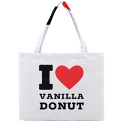 I Love Vanilla Donut Mini Tote Bag by ilovewhateva