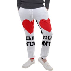 I Love Vanilla Donut Men s Jogger Sweatpants by ilovewhateva