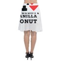 I love vanilla donut Chiffon Wrap Front Skirt View2