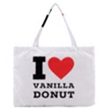 I love vanilla donut Zipper Medium Tote Bag View1