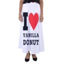 I love vanilla donut Flared Maxi Skirt View1