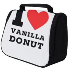 I Love Vanilla Donut Full Print Travel Pouch (big) by ilovewhateva