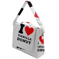 I Love Vanilla Donut Box Up Messenger Bag by ilovewhateva