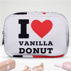 I Love Vanilla Donut Make Up Pouch (small) by ilovewhateva