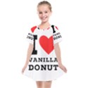 I love vanilla donut Kids  Smock Dress View1