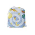 Science Fiction Outer Space Drawstring Pouch (Large) View2