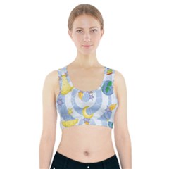 Science Fiction Outer Space Sports Bra With Pocket by Ndabl3x