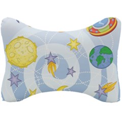 Science Fiction Outer Space Seat Head Rest Cushion by Ndabl3x