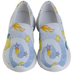 Science Fiction Outer Space Kids Lightweight Slip Ons by Ndabl3x