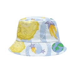 Science Fiction Outer Space Inside Out Bucket Hat by Ndabl3x