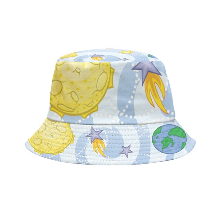 Science Fiction Outer Space Inside Out Bucket Hat