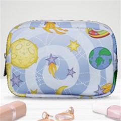 Science Fiction Outer Space Make Up Pouch (small) by Ndabl3x