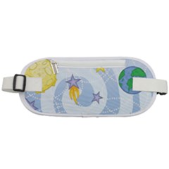 Science Fiction Outer Space Rounded Waist Pouch by Ndabl3x