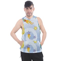 Science Fiction Outer Space Men s Sleeveless Hoodie by Ndabl3x