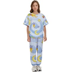 Science Fiction Outer Space Kids  Tee And Pants Sports Set by Ndabl3x