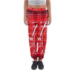 Geometry Mathematics Cube Women s Jogger Sweatpants by Ndabl3x