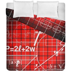 Geometry Mathematics Cube Duvet Cover Double Side (california King Size) by Ndabl3x