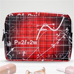 Geometry Mathematics Cube Make Up Pouch (medium) by Ndabl3x