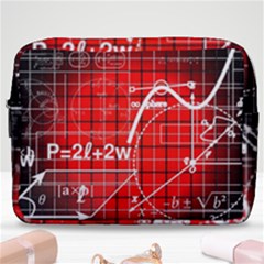 Geometry Mathematics Cube Make Up Pouch (large) by Ndabl3x