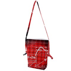 Geometry Mathematics Cube Folding Shoulder Bag by Ndabl3x