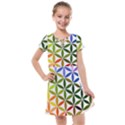 Mandala Rainbow Colorful Kids  Cross Web Dress View1