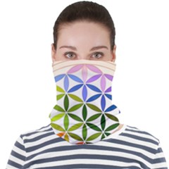 Mandala Rainbow Colorful Face Seamless Bandana (adult) by Ndabl3x