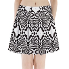 Tile Repeating Pattern Texture Pleated Mini Skirt by Ndabl3x