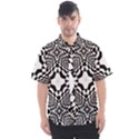 Tile Repeating Pattern Texture Men s Short Sleeve Shirt View1