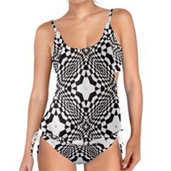 Tile Repeating Pattern Texture Tankini Set by Ndabl3x