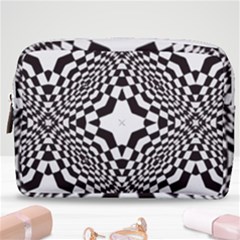 Tile Repeating Pattern Texture Make Up Pouch (medium) by Ndabl3x