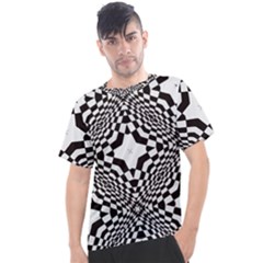 Tile Repeating Pattern Texture Men s Sport Top by Ndabl3x