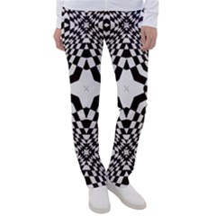 Tile Repeating Pattern Texture Women s Casual Pants by Ndabl3x