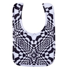 Tile Repeating Pattern Texture Baby Bib by Ndabl3x