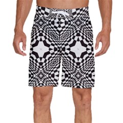 Tile Repeating Pattern Texture Men s Beach Shorts