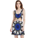 Kaleidoscope Abstract Round Velour Cutout Dress View1