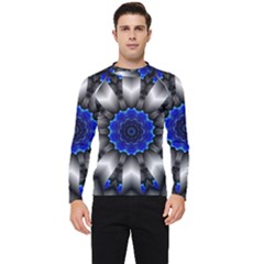 Kaleidoscope Abstract Round Men s Long Sleeve Rash Guard by Ndabl3x